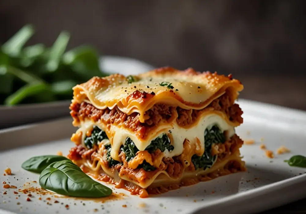 Jakie są najlepsze przepisy na lasagne ze szpinakiem i kurczakiem?