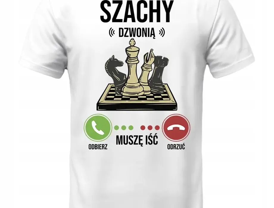 Najlepsze koszulki szachowe, które zachwycą każdego miłośnika szachów
