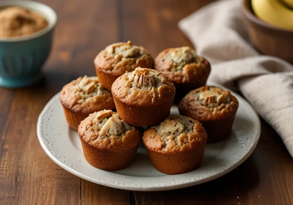 Muffinki bananowe bez cukru: Idealne przepisy dla dzieci i dorosłych