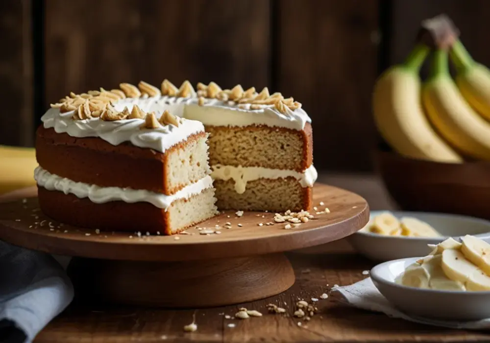 Ciasto bananowe z mascarpone: Wyjątkowy smak w każdym kęsie