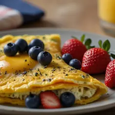 Jak przygotować fit omlet na słodko? Zdrowy i smaczny przepis na śniadanie